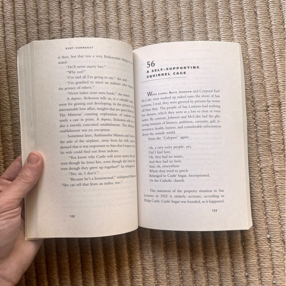 “Cat’s Cradle” by Kurt Vonnegut dark humor satire paperback novel - Picture 11 of 15